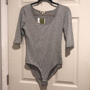 Grey bodysuit